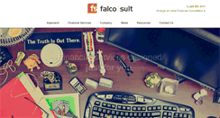 Desktop Screenshot of falcosult.com